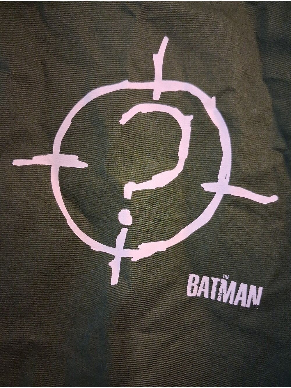 Bioworld The Batman Riddler Button Up Lightweight Jacket - Picture 2 of 11